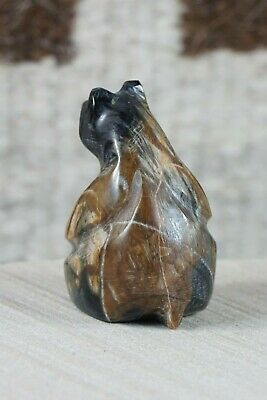Bear Zuni Fetish Carving - Ronnie Lunasee - High Lonesome Trading