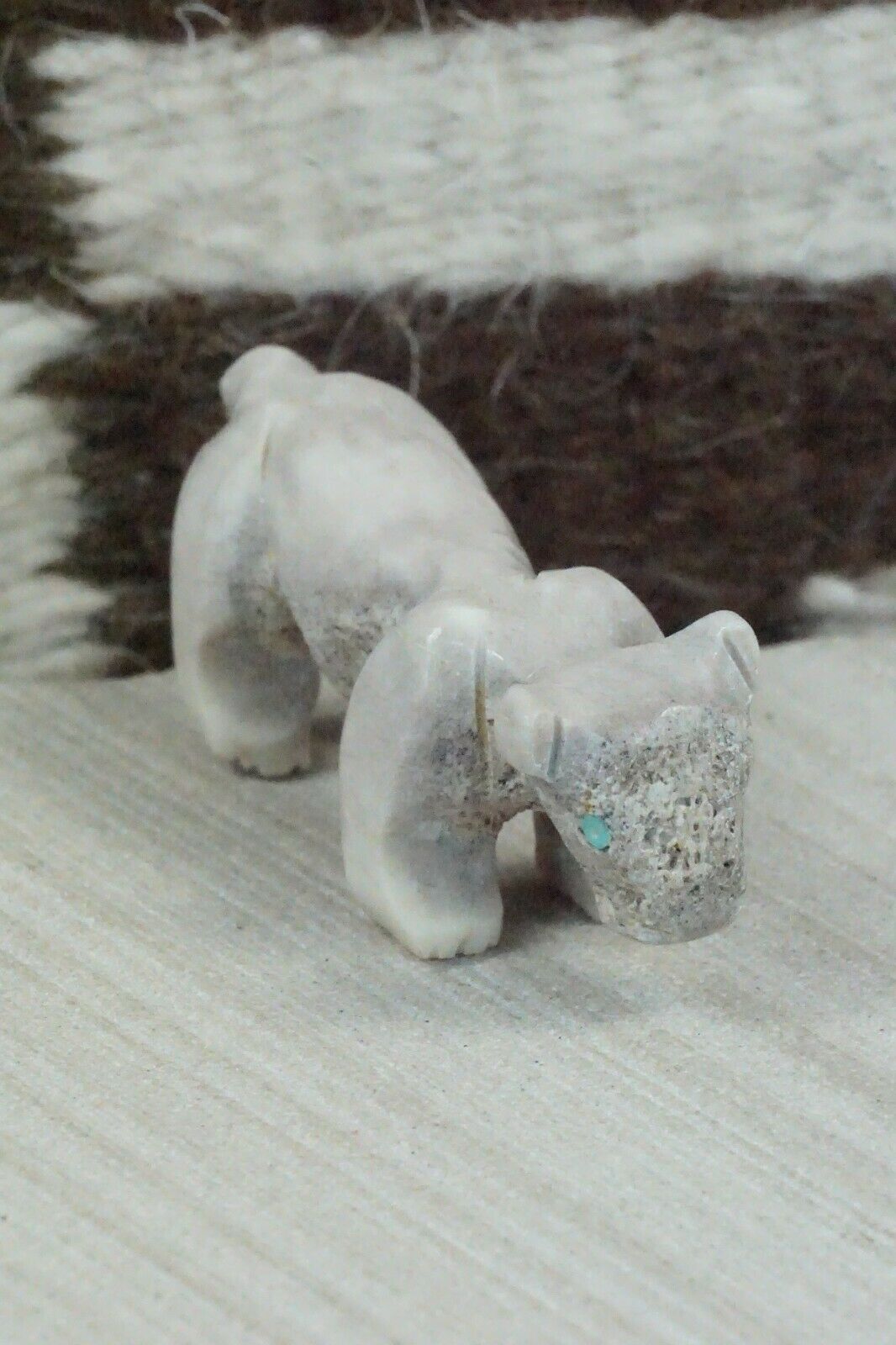 Buffalo Zuni Fetish Carving - Allison White