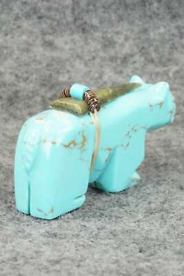 Bear Zuni Fetish Carving - Alex Tsethlikai
