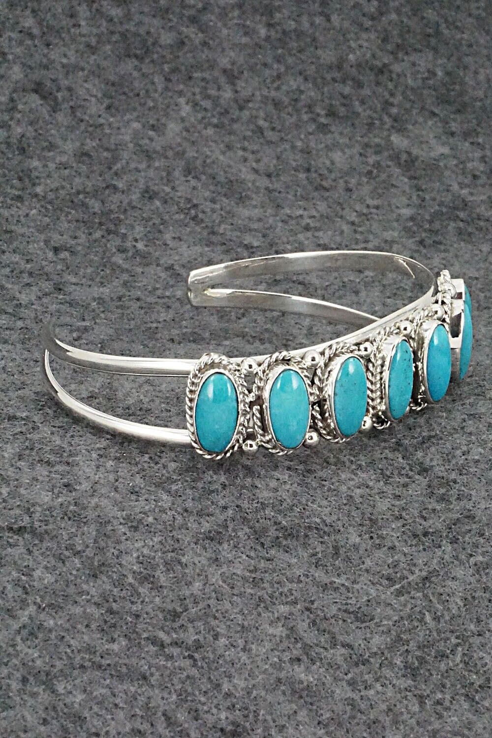 Turquoise & Sterling Silver Bracelet - Roberta Begay