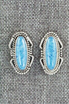 Lapis & Sterling Silver Earrings - Jan Mariano