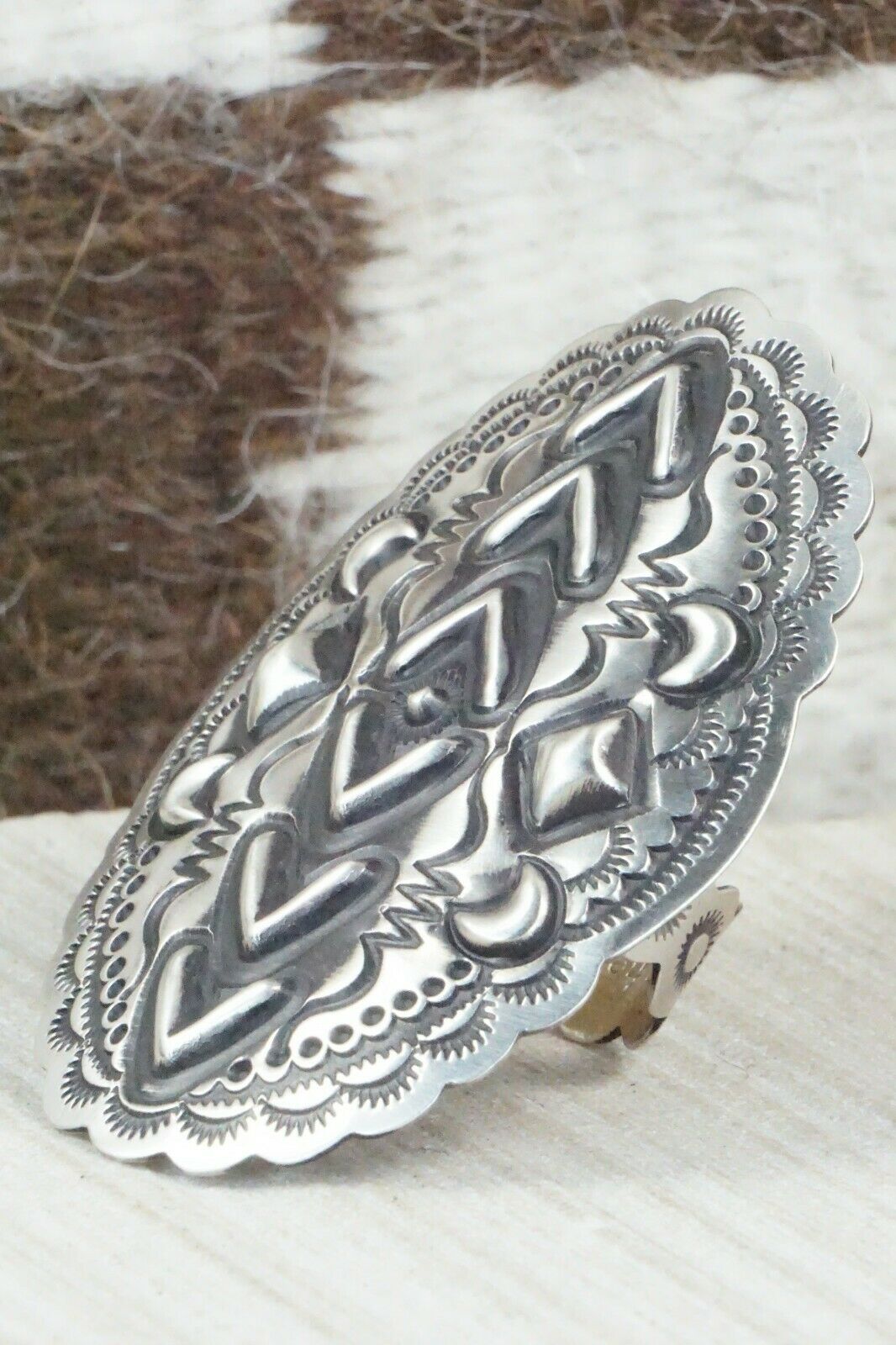 Sterling Silver Ring - Leander Tahe - Size 10