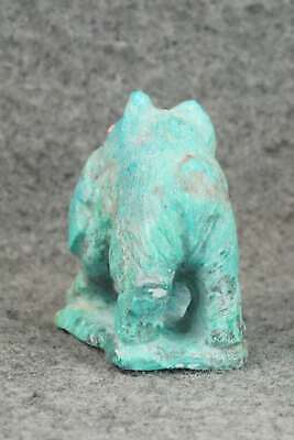 Bear Zuni Fetish Carving - Derrick Kaamasee