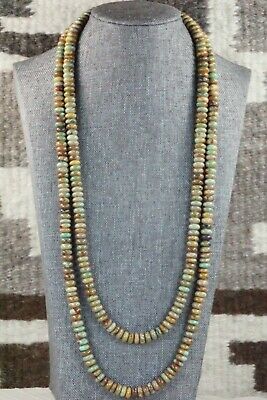 Turquoise & Sterling Silver Necklace - Navajo