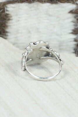 Turquoise & Sterling Silver Ring - Maritta Martinez - Size 6
