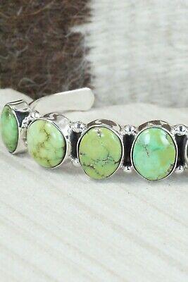 Turquoise & Sterling Silver Bracelet - Thomas Yazzie - High Lonesome Trading