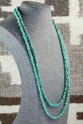 Turquoise & Sterling Silver Necklace - Navajo