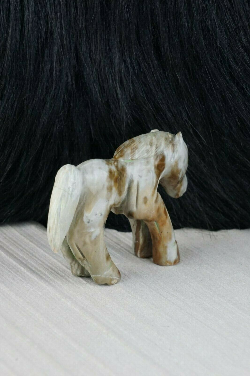 Horse Zuni Fetish Carving - Jonas Hastito - High Lonesome Trading