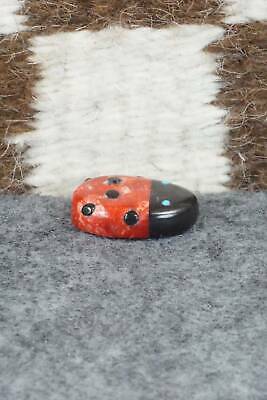 Lady Bug Zuni Fetish Carving - Reynold Lunasee
