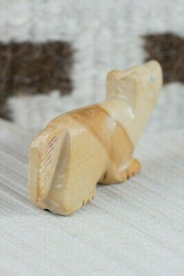 Wolf Zuni Fetish Carving - Georgia Quandelacy - High Lonesome Trading