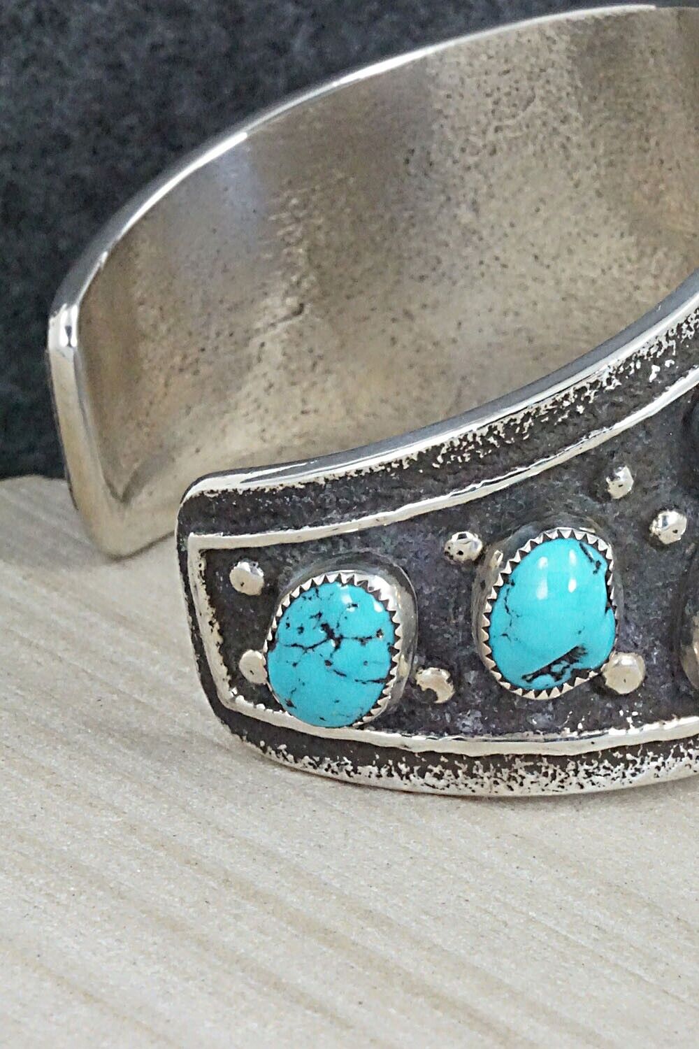 Turquoise & Sterling Silver Bracelet - Delbert Arviso