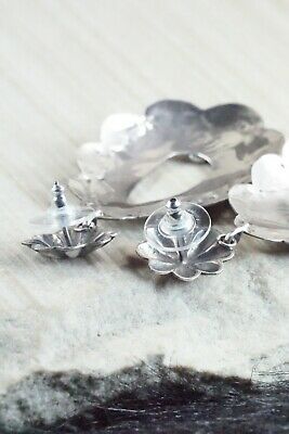 Navajo Sterling Silver Earrings - Rita Lee