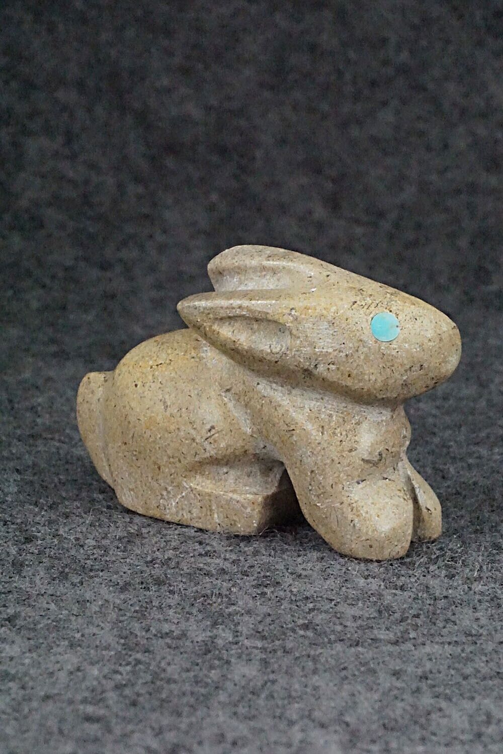 Rabbit Zuni Fetish Carving - Justin Natewa