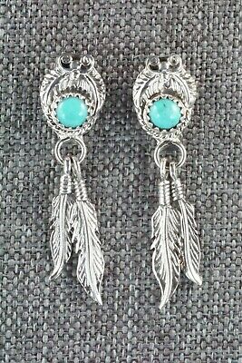 Turquoise & Sterling Silver Earrings - Sharon McCarthy