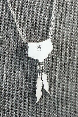 Navajo Turquoise & Sterling Silver Necklace - Sharon McCarthy