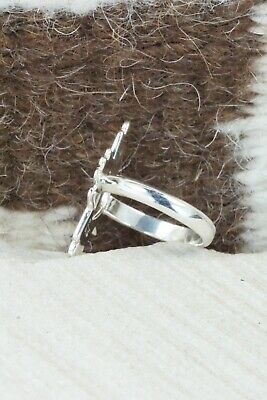 Sterling Silver Zia Ring - Raymond Coriz - Size 6.5