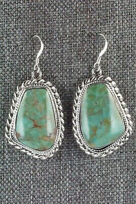 Turquoise & Sterling Silver Earrings - Sharon McCarthy