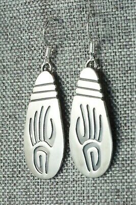 Sterling Silver Earrings - Charlie Yazzie