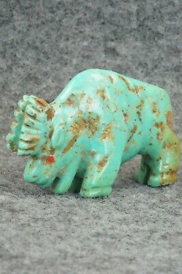 Moose Zuni Fetish Carving - Andres Quandelacy