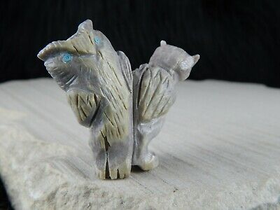 Owl - Zuni Fetish - Allison White - Zuni Owl Carving - Native American - High Lonesome Trading