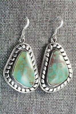 Turquoise and Sterling Silver Earrings - Sharon McCarthy