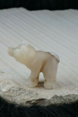 Bear Zuni Fetish Carving - Keith Beyuka - High Lonesome Trading