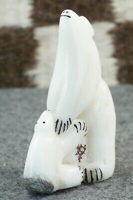 Bear Zuni Fetish Carving - Rickson Kallestewa