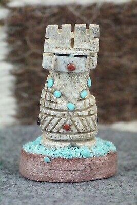Corn Maiden Zuni Fetish Carving - Carl Etsate - High Lonesome Trading