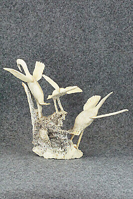 Sandhill Crane Zuni Fetish Carving - Ruben Najera