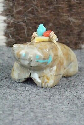 Badger Zuni Fetish Carving - Stewart Alanzo