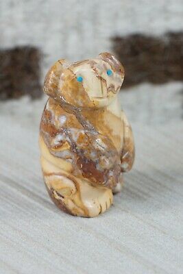Bear Zuni Fetish Carving - Reynold Lunasee - High Lonesome Trading