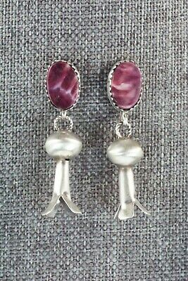 Spiny Oyster & Sterling Silver Squash Blossom Set - Selina Warner - High Lonesome Trading