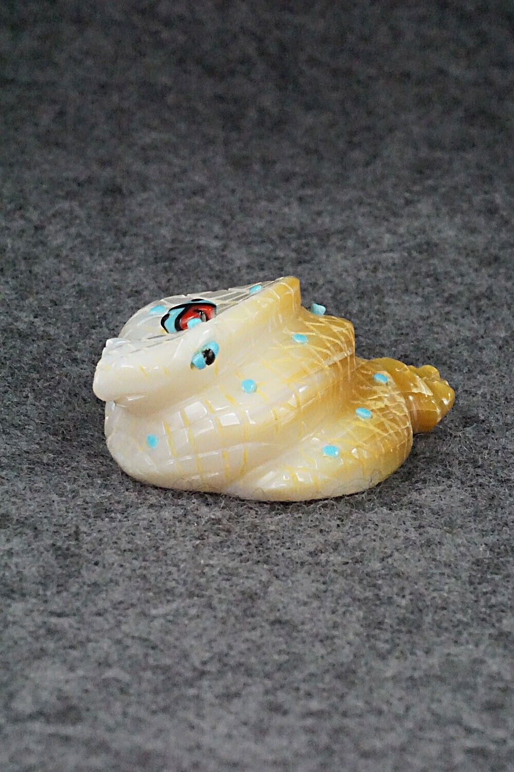 Rattlesnake Zuni Fetish Carving - Danette Laate