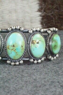 Turquoise & Sterling Silver Bracelet - Thomas Yazzie