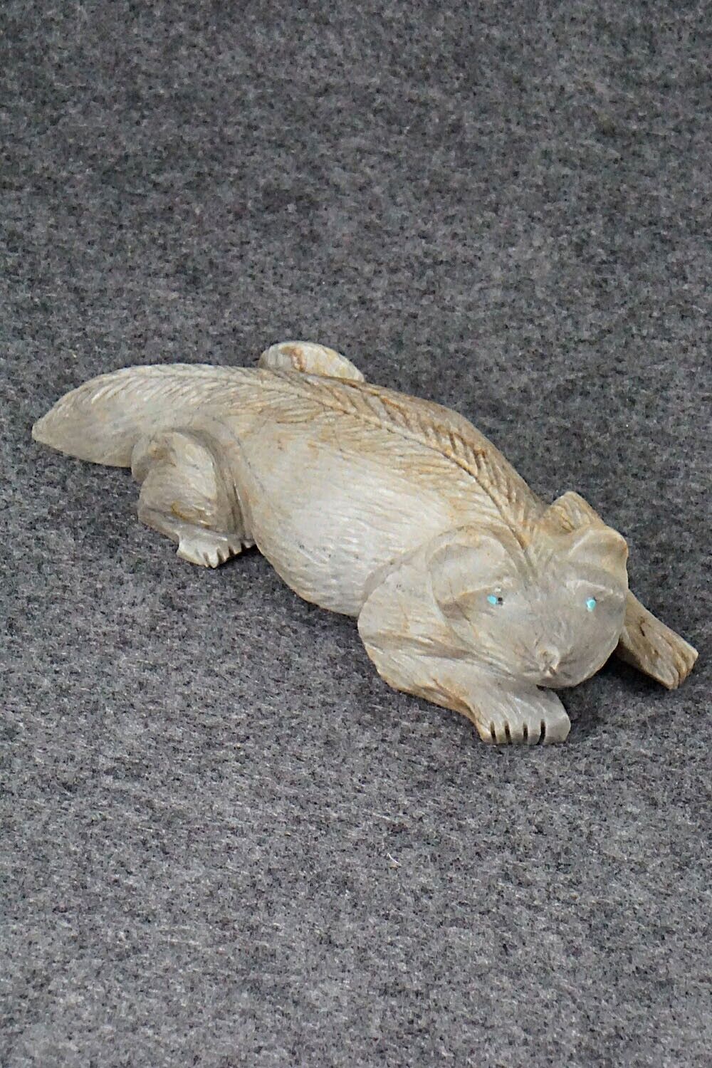 Badger Zuni Fetish Carving - Tony Mackel