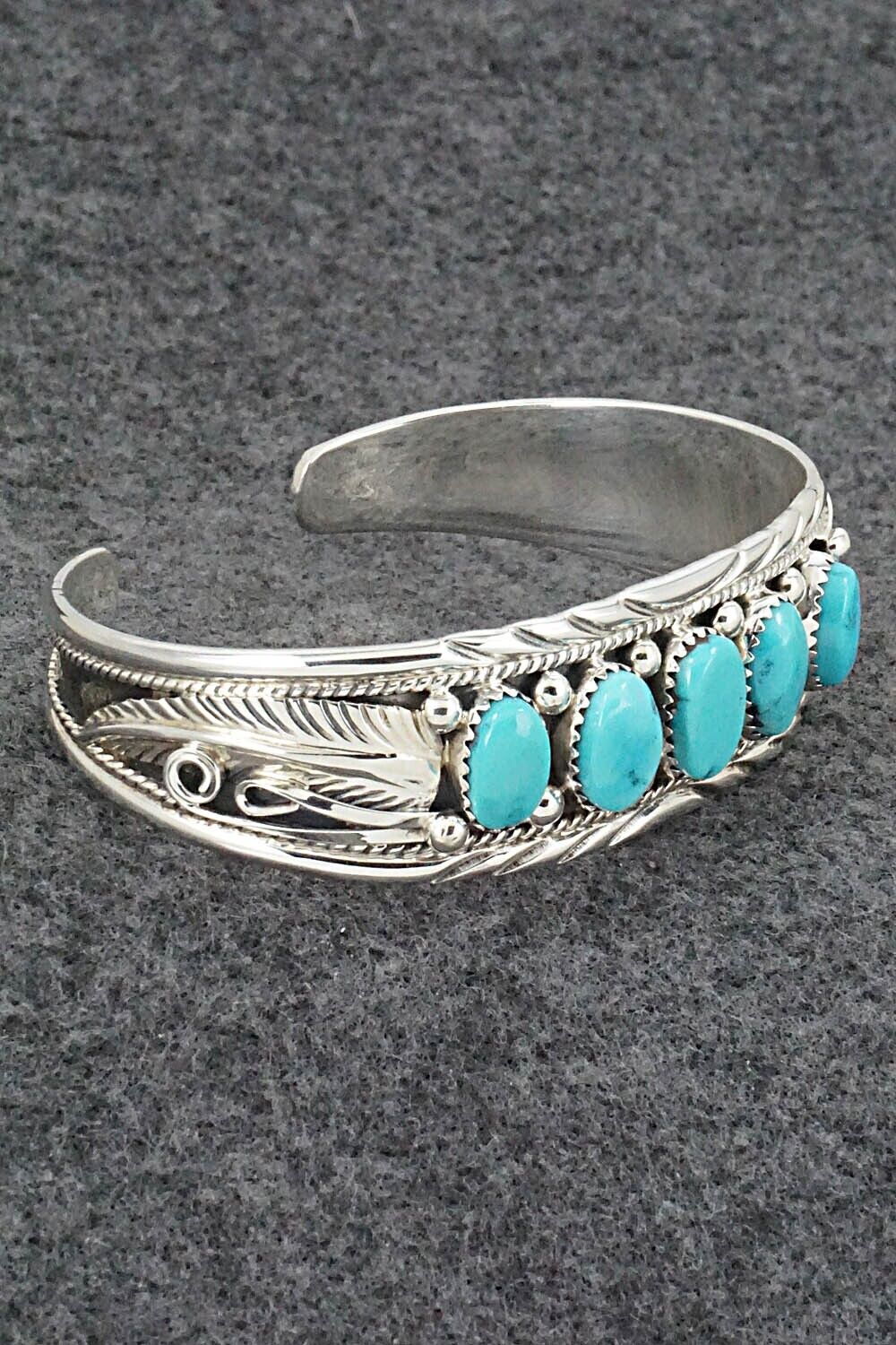 Turquoise & Sterling Silver Bracelet - Davey Morgan