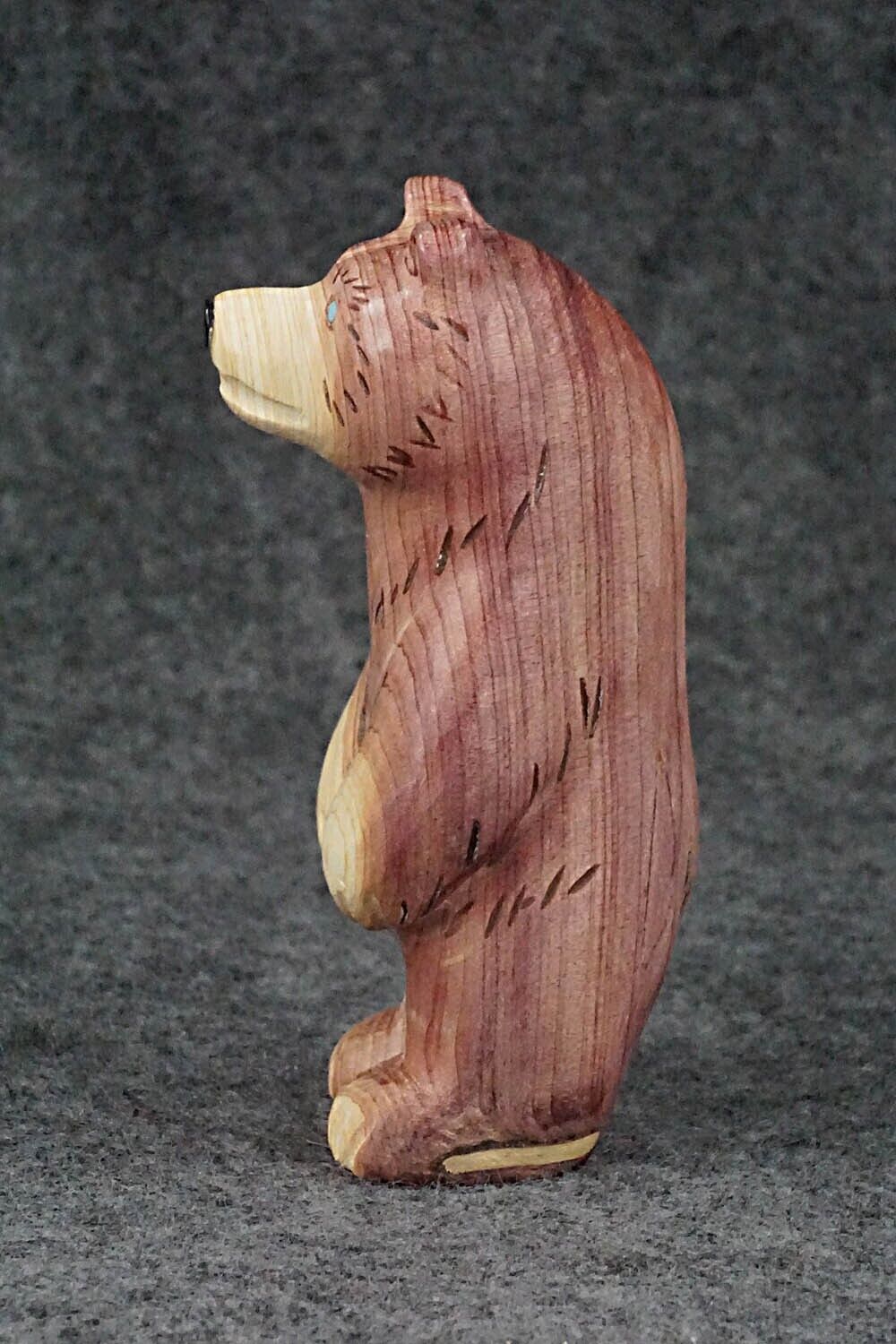 Bear Zuni Fetish Carving - Cody Nastacio