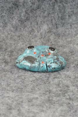 Frog Zuni Fetish Carving - Reynold Lunasee