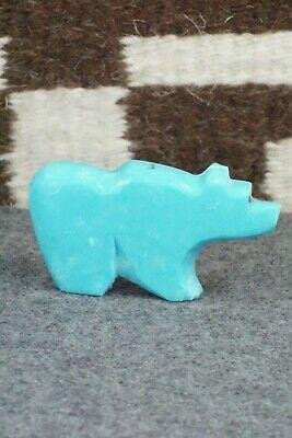 Bear Zuni Fetish Carving - Bernard Laiwakete - High Lonesome Trading