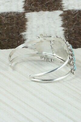 Turquoise & Sterling Silver Bracelet - Merlinda Chavez
