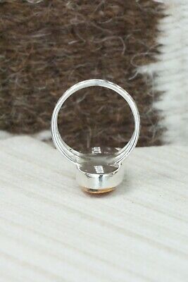 Spiny Oyster & Sterling Silver Ring - Harold Smith - Size 6