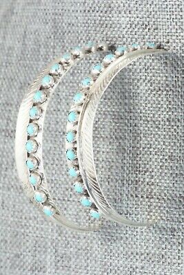 Turquoise & Sterling Silver Earrings - Aaron Davis