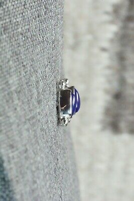 Lapis & Sterling Silver Earrings - Bertha Shorty