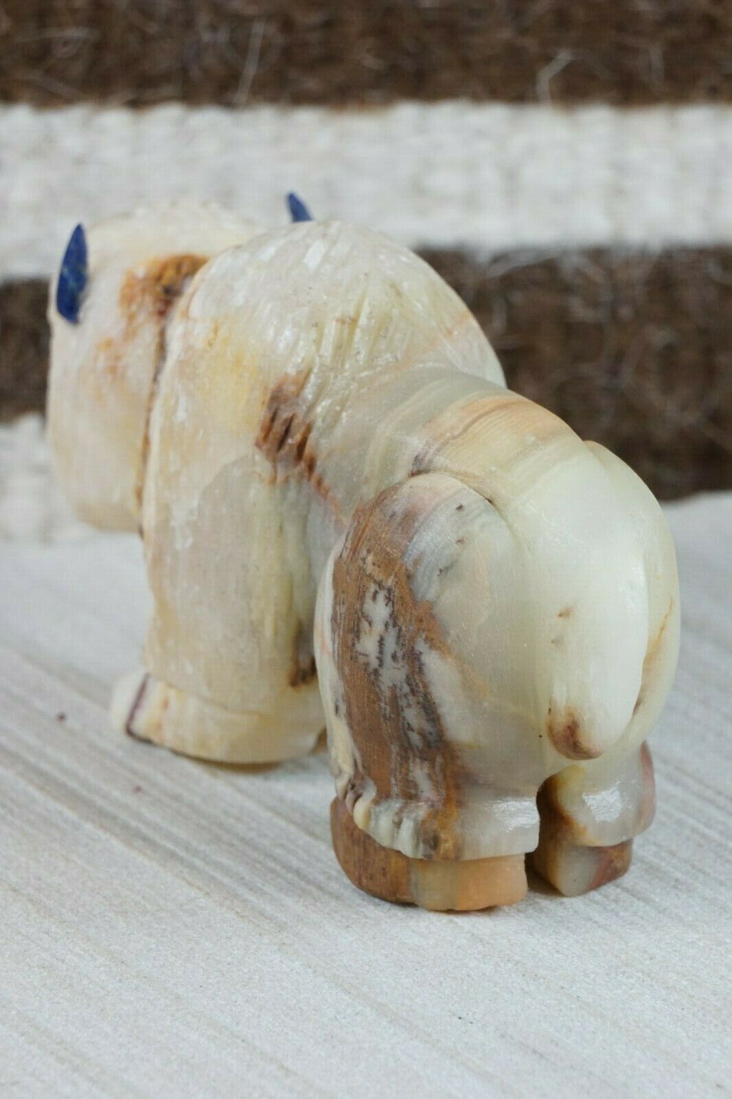 Buffalo Zuni Fetish Carving - Jon Quam - High Lonesome Trading