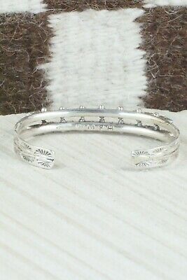 Turquoise & Sterling Silver Bracelet - Mary Hannaweeke