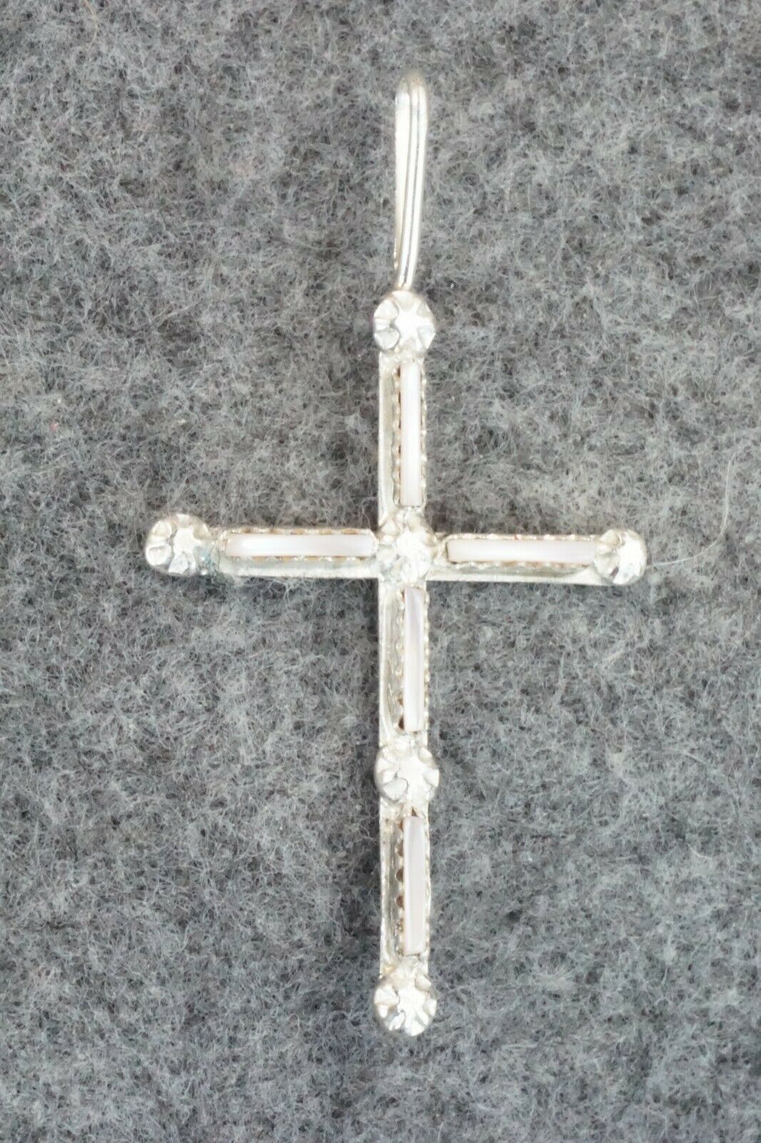 Mother of Pearl & Sterling Silver Pendant - Diana Bellson
