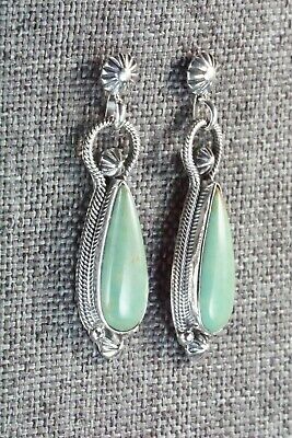 Turquoise & Sterling Silver Earrings - Verley Betone