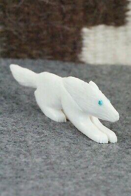 Wolf Zuni Fetish Carving - Jonas Hustito - High Lonesome Trading