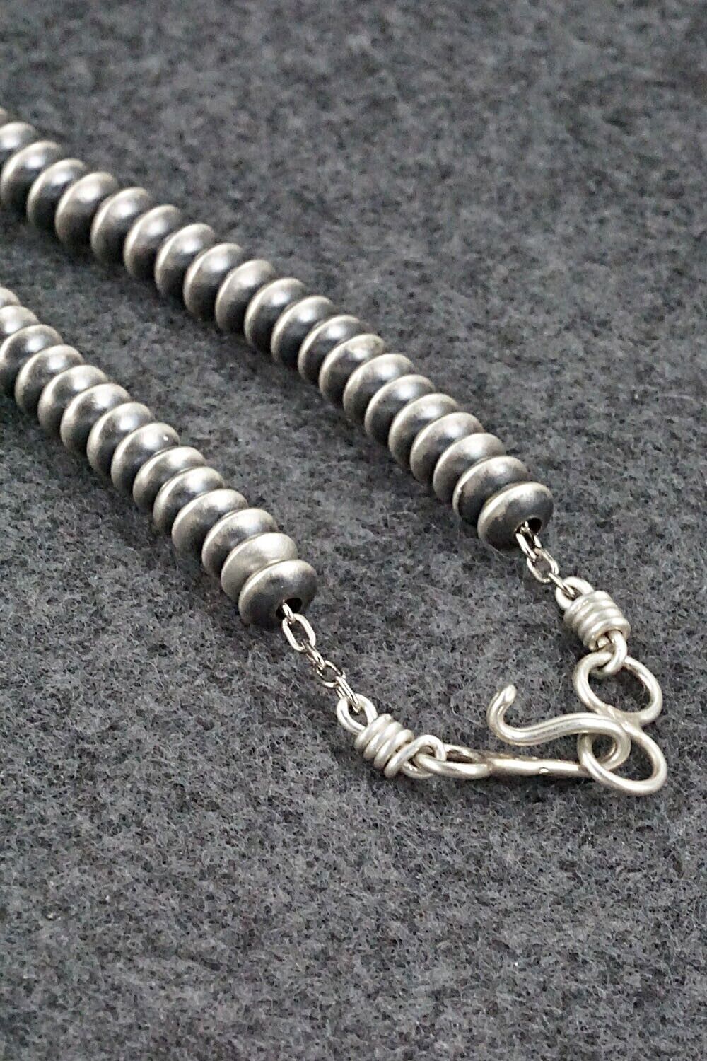 Sterling Silver Navajo Pearl Necklace - Jan Mariano