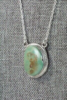 Navajo Turquoise & Sterling Silver Necklace - Annie Spencer